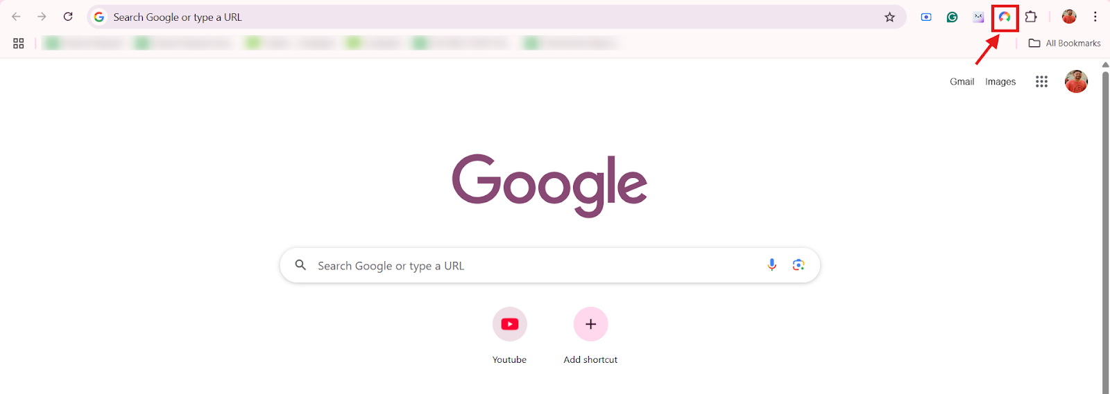 CallHippo extension icon in Chrome